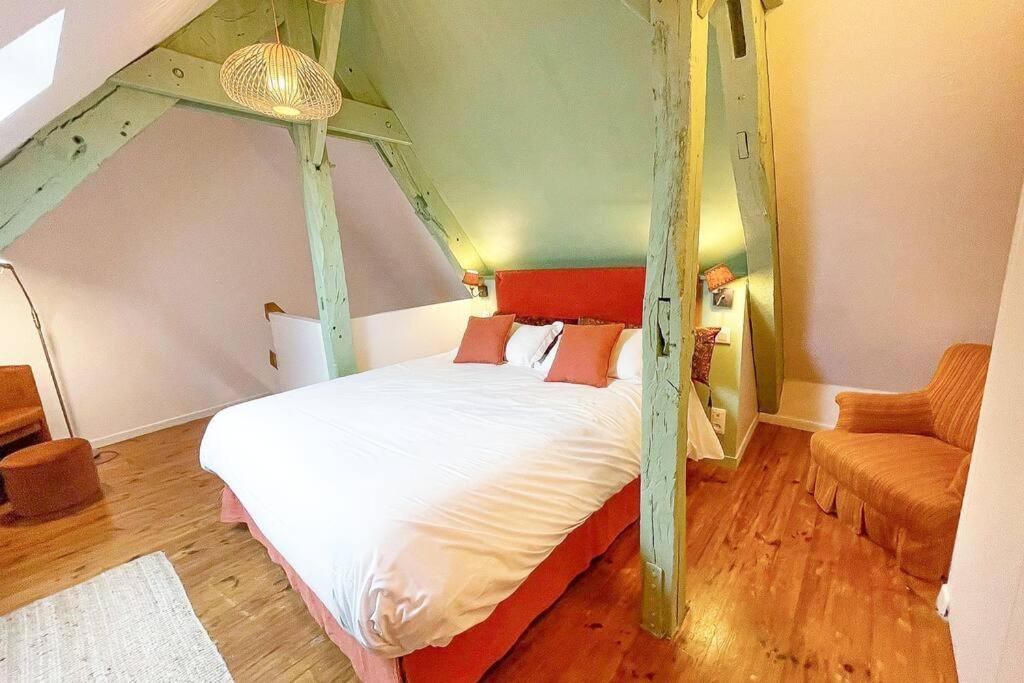 Appartement Moonrise - Plage 50M - Rue Gratuite Saint-Malo Bagian luar foto