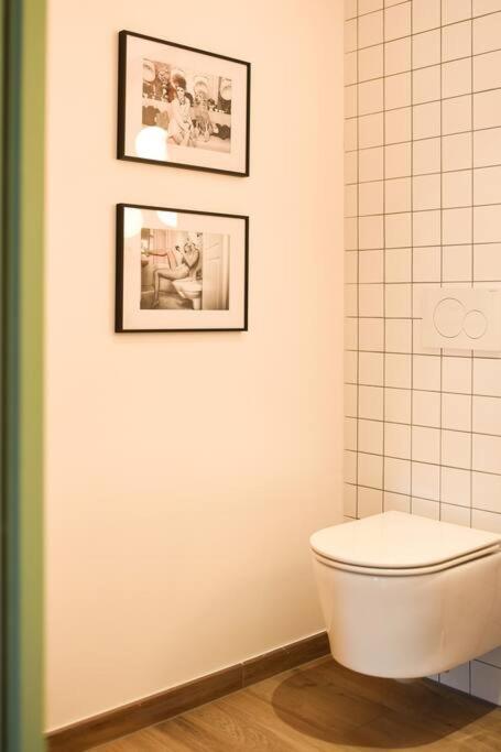 Appartement Moonrise - Plage 50M - Rue Gratuite Saint-Malo Bagian luar foto